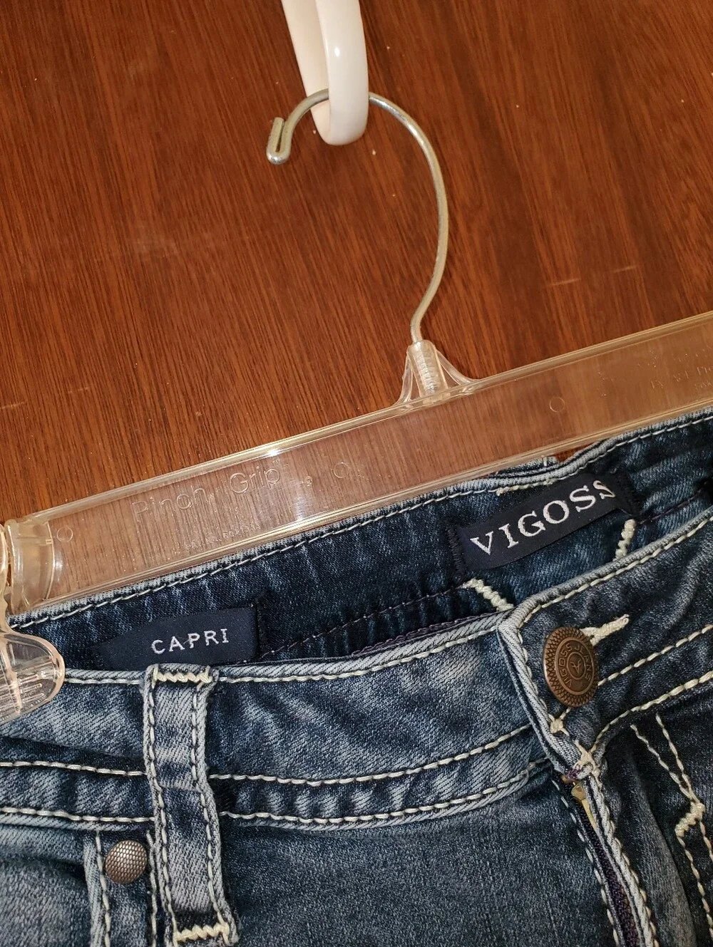 Vigoss Cropped Jeans Capris Heritage Fit Sz 10